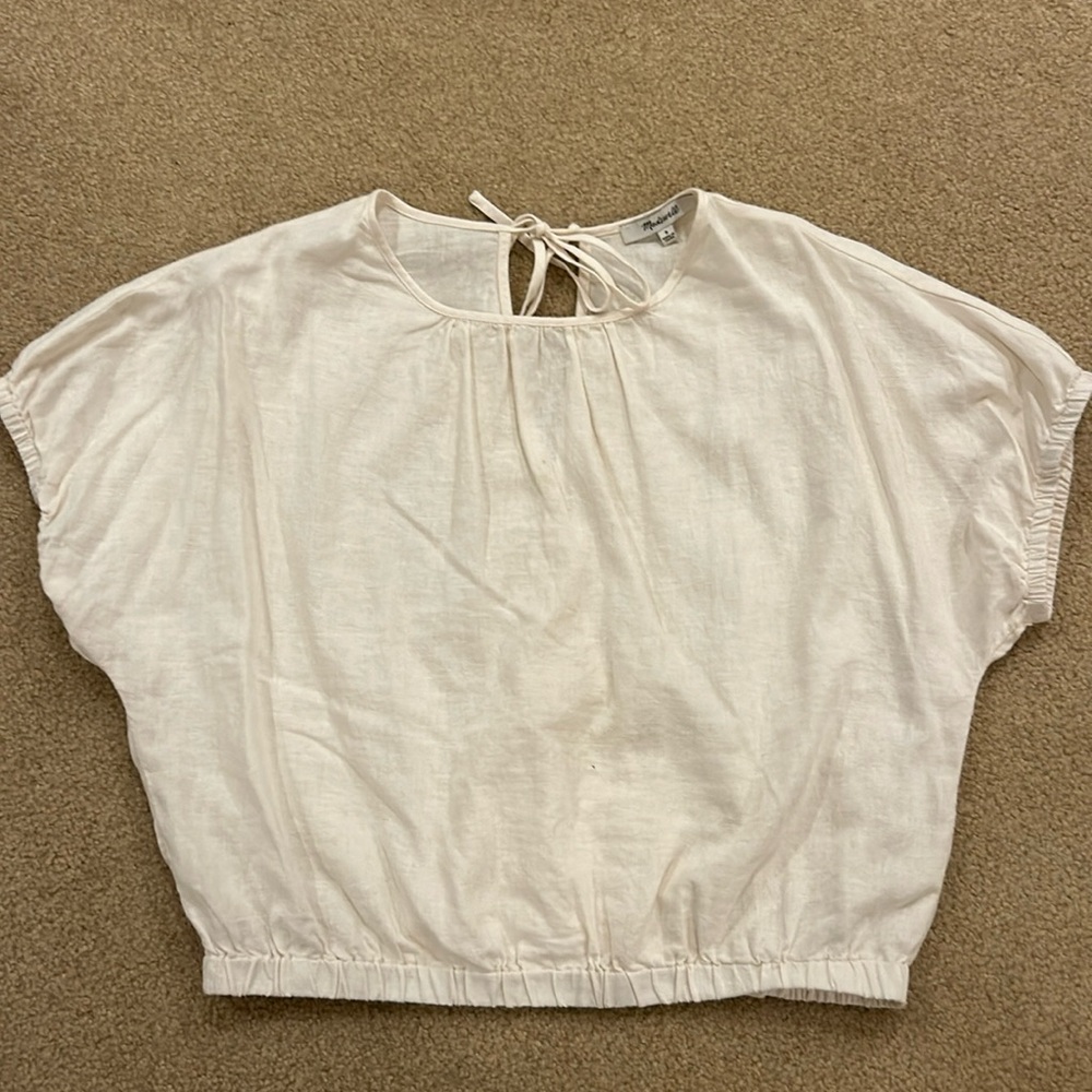 EUC linen Madewell tee shirt tank top